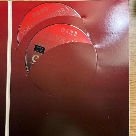 Sullivan College Algebra Lecture Series with Graphing Utilities 3rd Edition CD's - Picture 10 of 10